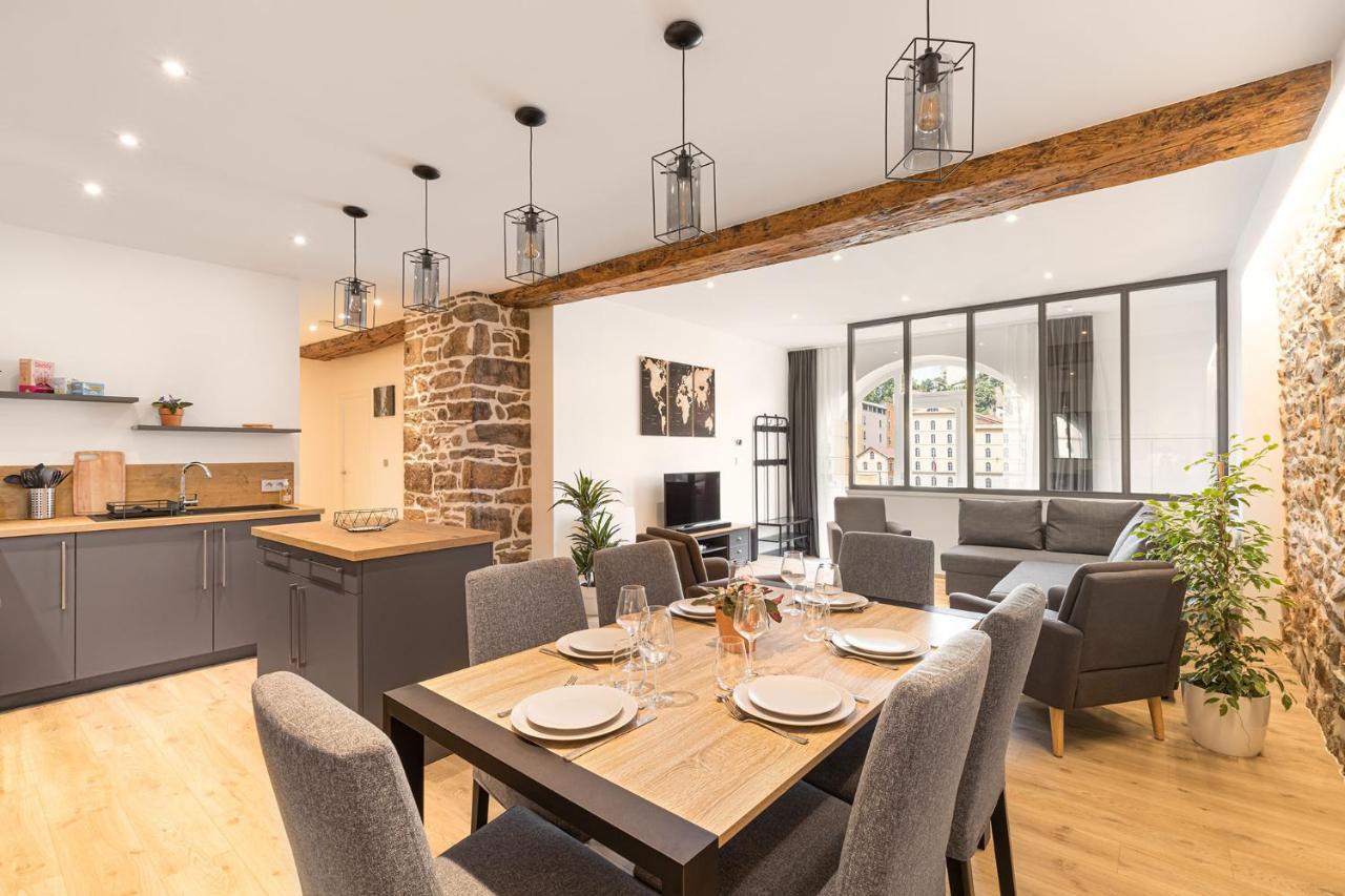 דירות ליון Design Et Charme, 100M2 Face A La Saone מראה חיצוני תמונה